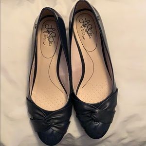 LifeStride Navy Wedge Heels